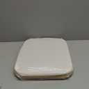 Pakusane Recycling Bin for Kitchen Indoor Home, Beige Color Large 100L/ 26 Gallon Recycle Bin with Lid Removeable Reusable Inner Bag Bottle Can Glass Waste Plastice Stickers