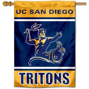 San Diego Tritons Two Sided and Double Sided House Flag