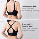 Vinfact 3 Pack Nursing Bras for Breastfeeding Seamless V Neck Maternity Bra Women Pregnancy Breastfeeding Bra (Gray, XL)
