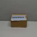 Amazing Abby - Tiffany - 2-Pack Acrylic Cosmetic Organizer, Transparent Plastic Makeup Holder, Compartmented, Shatter-Proof, Perfect Bathroom Vanity Storage Solution for Beauty Supply, Small