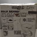 Chapin 88200A Spreader, Salt, Ice Melt, All Season, SaltPro, Walk Behind, Spiked Auger, Adjustable Baffles, 12" Tires, Coated Steel Frame, Enclosed Gears, Weather-Resistant, Rain Cover, 80Lbs