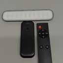 2 Pack Picture Lights for Wall, Rechargeable LED Picture Light Battery Operated with Remote, Dimmable Poster Light for Paintings, Portraits, Art Frames, Display Lighting for Wall Decor,Black