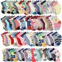 WAFUNNE 20 Pairs Baby Socks Wholesale for Infant Toddler Kids Children, Size: 0-12 Months