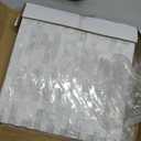 SUNWINGS 5-Sheet Peel and Stick Mosaic Natural 3D Stone Self Adhesive Marble Tiles, 10.63" x 11.22" Stick on Backsplash for Kitchen Bathroom Fireplace Vanity, Mixed Gray