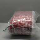 Cotton Bedspread Quilt Bedding Sets 3 Pieces Reversible Coverlet Sets Comforters Vintage Red White Rose Floral Patchwork Bedspread, King Size