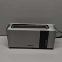 Mueller UltraToast Full Stainless Steel Toaster 2 Slice, Long Extra-Wide Slots with Removable Tray, Cancel/Defrost/Reheat Functions, 6 Browning Levels with LED Display, Housewarming Gifts New Home