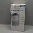 Air Purifiers for Home Large Room Up to 1680 Ft, Tailulu H13 HEPA Air Filter Cleaner, 360 Air Intake & Outlet,Smoke Dust Pollen,15dB Sleep Mode Air Purifiers for Bedroom Living Room, Kitchen, Office (White)