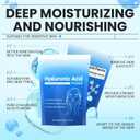 Hyaluronic Acid Powder for Face, DIY Hyaluronic Acid Serum, Low Molecular Weight Hyaluronic Acid Powder for Skin Hydration and Moisture Support (1pack)