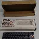 IQUNIX Magi65 Pro Low Profile Mechanical Keyboard Wireless 65% Keyboard Ultra Slim for Creamy Typing, Hot Swappable, RGB Backlit, PBT Keycaps, Aluminum Case, BT/2.4G/USB-C, Mac/Windows (Shadow Black)