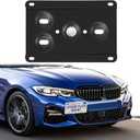 Heavy-Duty No-Drill Front License Plate Bracket – Anti-Theft License Plate Holder Compatible with 2019-up BMW G20 3 Series 330i 340i M340i