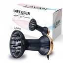 Diffuser Hair Dryer for Curly Hair – Ionic Technology Hair Dryer with Adjustable Heat & Speed Settings for Frizz-Free, Defined Curls, Lightweight Hair Dryer, Wavy And Curly Hair