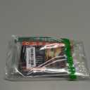 60 Pack Hooks for Outdoor String Lights, Christmas Light Clips, Weatherproof Light Hanger Screw-in Hooks for Hanging Christmas Lights and Wire,Cable,Fairy Lights,Wind Chimes (Clear)