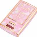for Cadillac Key Fob Cover, Key Fob Case Cover Fits for Cadillac SRX ATS Escalade XT4 XT5 XT6 XTS CTS STS CT6 Chevrolet C7 Corvette Car Accessories Smart Key