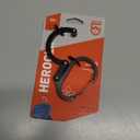 GEAR AID HEROCLIP (Small) Carabiner Gear Clip and Hook, for Hanging Bags, Purses, Lanterns, Strollers, Tools, Helmets, Water Bottles, and More (Stealth Black)