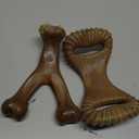 Benebone 2 Count (Pack of 1) Wishbone/Dental Durable Dog Chew Toys, Real Bacon, Made in USA, Small