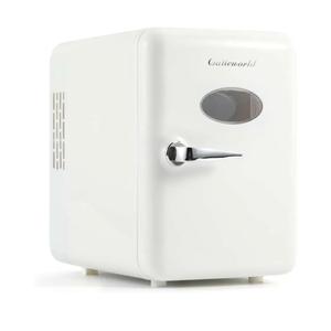 Skincare Fridge - 4L Mini Fridge for Bedroom, Office and Car, for Refrigerating Makeup, Skincare and Food, Cooler and Warmer, Beverage Cooler, White