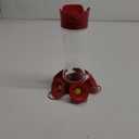 Perky-Pet Favored Pinch-Waist Glass Hummingbird Feeder with Built-in Ant Moat and Bee Guards - 16 oz Capacity - 204CP-4