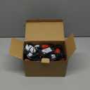 C9 Christmas String Lights - 50 LED 39Ft Outdoor Smooth Bulb Lights with Timing Function, Extendable, 8 Modes Fairy Lighting for Yard House Xmas Garland Christmas Tree Decorations - Red White