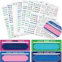3 x Foilswirl 4 Pcs Mahjong Line Finder Card Guide 2026 Mahjong Learning Cards Line Reader Rules Reader Mah Jong Accessories for Beginners Game Night Players Supplies