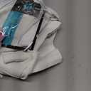 Off White Blackout Vintage Textured Faux Dupioni Curtain (1 Panel)