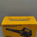 HEINPRO Cordless Leaf Blower Compatible with Dewalt 20V Max Battery 400CFM Electric Leaf Blower Cordless, Variable Speed, Turbo Mode, Battery Powered Leaf Blowers for Lawn Care, Yard(Tool Only) (Black (Battery and Charger not Included))