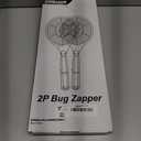 2 Pack Electric Fly Swatter, Handheld Bug Zapper Racket for Outdoor & Indoor, Mosquito Zapper Racket Battery Powered Tennis Mosquito Rackets for Insect