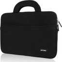 amCase Chromebook Case11.6 to 12 inch Neoprene Travel Sleeve with HandleBlack