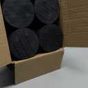 Furniture Risers Bed Risers Heavy Duty 1 inch, 2 inch, 3 inch, 4 inch Round Adjustable Bed Lifts Riser for Desk Legs Table Couch Sofa Chair Refrigerator Washing Machine (1+1+1 Inch, Black, 8 Pack )