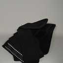 Dog Knee Brace for Torn ACL Hind Leg - Orthopedic Rear Leg Wrap with 2 Metal Stabilizers for Support, for Small Medium Large Dogs, for Arthritis, Luxating Patella, and Joint Injury Recovery (Black)