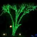 DAZZLE BRIGHT Christmas 300 LED String Lights, 100FT Connectable String Lights with 8 Lighting Modes, Xmas Vintage Decorations for Indoor Outdoor Party Supplies Yard Garden Decor (Green)