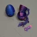 TBOLINE 12PCS Parent-Child 3D Printed Animals Toy, 6 Set 3D Printed Dragon Egg with Mini Baby Animals Inside, Cute 3-D Printer Dragon Fidget Toys, Christmas Stocking Stuffers for Kids 5-7 4-6 8-12 (Multicolor)