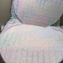 Autoamerics 1-Piece Windshield Sun Shade - Holographic Print Foldable Car Front Window Sunshade for Cars SUV Truck - Heat Blocker Visor Protector Blocks Max UV Rays and Keeps Your Vehicle Cool - Large (LARGE = 64 x 33.5 inches)