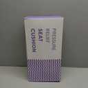 C CUSHION LAB Patented Pressure Relief Seat Cushion for Long Sitting Hours on Office/Home Chair, Car, Wheelchair - Extra-Dense Memory Foam for Hip, Tailbone, Coccyx, Sciatica - Light Grey (Gray)