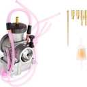 Carburetor Carb Kit Replacement for RM125 RM250 CR250 CR250R CR500R KX125 KX250 YZ250 ATV Engines Carburetor PWK38 38MM 1978-2002