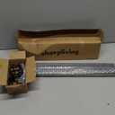 Sharpliving Black Curtain Rod for Living Room 48 to 84 Inch Long, 1 Pack 3/4 Inch Diameter Single Adjustable Bedroom Window Curtain Rod with Brackets, Decorative Curtains Rods with Spiral Finials