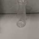 40 Pcs Plastic Bud Vases Bulk with Twine Ropes,Transparent