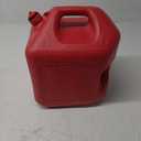Midwest Can 5610 Safe-Flo Auto Shut Off 5 Gallon Gas Can – Durable Fuel Containers Red - 1 Pack