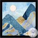 Black Picture Frame, 11x11 Picture Frame for Square Photo Poster Canvas Certificate Document Display Horizontally or Vertically High Transparent Wall Gallery(Size 11 x 11 inches)