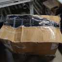 Massage Gaming Recliner Blue Height Adjustable Racing Swivel Chair with Cup Holder