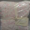 Laura Ashley - Flannel Sheets Full Size, Anti-Pilling & Wrinkle Resistant Cotton, Touchably Soft for All-Season Comfort - Bed Sheets with Matching Pillowcases & Fitted Sheet (Antoinette Pink)