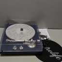 Turntables Belt-Drive Record Player with Wireless Output Connectivity, Vinyl Player Support 33&45 RPM Speed Phono Line USB Digital to PC Recording with Advanced Magnetic Cartridge&Counterweight, Black