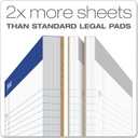 Ampad Double Sheet Pad, White, Letter Size, College Rule, 100 Sheets, 1 Each (20-323)