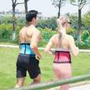 Waist Trimmer for Women, Waist Trainer for Weight Loss,Slimmer Sweat Belt for Men (Pink, XL)