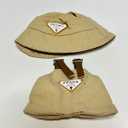 17cm Clothes Set(NO Doll), Hat & Overalls Set for 17cm Accessories Suit,Cute Stylish Clothing Suit for Doll Dress up (Khaki) Pack of 6