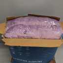 Heated Electric Blanket Queen Size 84"x90" Heating Blanket with Dual Control 9 Heating Levels 10 Timer Modes Auto Off, Fast Heating Over-Heat Protection Ultra Soft Flannel ETL Certified, Purple