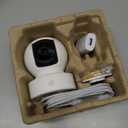 Kasa 2K+ Indoor Pan/Tilt Wired Security Camera - Works as a Baby Monitor & Pet Camera, Motion Detection & Tracking, 2-Way Audio, Night Vision, Subscription-Free Local Storage or Optional Cloud, KC410S (White)