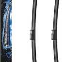 BOSCH 3397118953 AeroTwin OE Replacement Wiper Blades Driver & Passenger Side - Set of 2 (26" & 20") Side Lock 22mm
