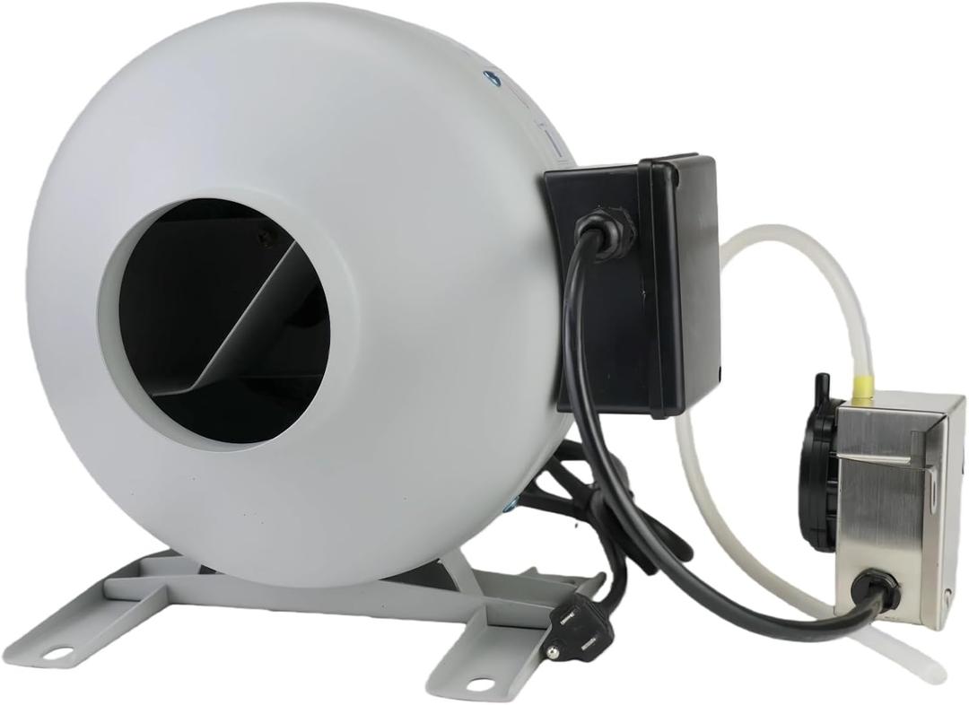 M-4DBT Automatic Dryer Vent Booster Fan 4 Inch, 200 CFM | Auto-Start | Quiet And Efficient, Dryer Duct Fan, Compatible With All Dryers (M-4DBT), Medium