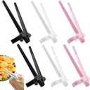 Finger Chopsticks, 6PCS Finger Snack Chopsticks Finger Chopsticks for Gamers Food-Grade Materials,Ergonomic Design Stable and Not Easy to Fall Off Convenient and Not Dirty Hands