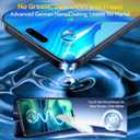 5 x Military-Grade Tempered Glass for iPhone 17 Pro Max Screen Protector[Easy Installation No Bubble] Screen Protector 17 ProMax Tempered Glass[Military Shatterproof] Full Coverage 2 Pack